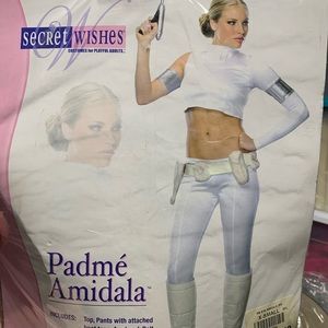 Secret Wishes Padme Amidala Star Wars Costume XS damaged please read